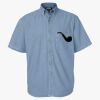 Men's Denim Short Sleeve Shirt Thumbnail