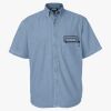 Men's Denim Short Sleeve Shirt Thumbnail