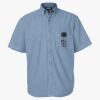 Men's Denim Short Sleeve Shirt Thumbnail