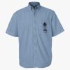 Men's Denim Short Sleeve Shirt Thumbnail
