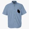 Men's Denim Short Sleeve Shirt Thumbnail