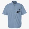 Men's Denim Short Sleeve Shirt Thumbnail