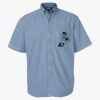 Men's Denim Short Sleeve Shirt Thumbnail