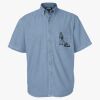 Men's Denim Short Sleeve Shirt Thumbnail