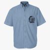 Men's Denim Short Sleeve Shirt Thumbnail