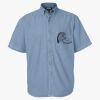 Men's Denim Short Sleeve Shirt Thumbnail