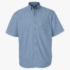 Men's Denim Short Sleeve Shirt Thumbnail