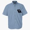 Men's Denim Short Sleeve Shirt Thumbnail