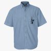 Men's Denim Short Sleeve Shirt Thumbnail
