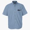 Men's Denim Short Sleeve Shirt Thumbnail
