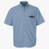 Men's Denim Short Sleeve Shirt Thumbnail