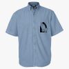Men's Denim Short Sleeve Shirt Thumbnail