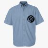 Men's Denim Short Sleeve Shirt Thumbnail