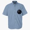 Men's Denim Short Sleeve Shirt Thumbnail