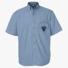 Men's Denim Short Sleeve Shirt Thumbnail
