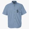 Men's Denim Short Sleeve Shirt Thumbnail