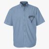 Men's Denim Short Sleeve Shirt Thumbnail
