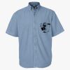 Men's Denim Short Sleeve Shirt Thumbnail