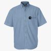 Men's Denim Short Sleeve Shirt Thumbnail