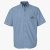 Men's Denim Short Sleeve Shirt Thumbnail