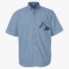 Men's Denim Short Sleeve Shirt Thumbnail