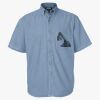 Men's Denim Short Sleeve Shirt Thumbnail