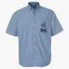 Men's Denim Short Sleeve Shirt Thumbnail