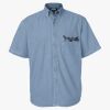 Men's Denim Short Sleeve Shirt Thumbnail