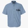 Men's Denim Short Sleeve Shirt Thumbnail