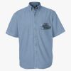 Men's Denim Short Sleeve Shirt Thumbnail