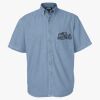 Men's Denim Short Sleeve Shirt Thumbnail