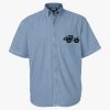 Men's Denim Short Sleeve Shirt Thumbnail