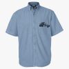 Men's Denim Short Sleeve Shirt Thumbnail