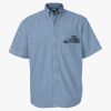 Men's Denim Short Sleeve Shirt Thumbnail