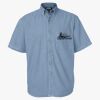 Men's Denim Short Sleeve Shirt Thumbnail