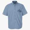 Men's Denim Short Sleeve Shirt Thumbnail