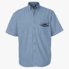 Men's Denim Short Sleeve Shirt Thumbnail