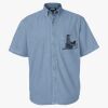 Men's Denim Short Sleeve Shirt Thumbnail