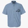 Men's Denim Short Sleeve Shirt Thumbnail