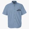 Men's Denim Short Sleeve Shirt Thumbnail