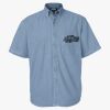 Men's Denim Short Sleeve Shirt Thumbnail