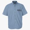 Men's Denim Short Sleeve Shirt Thumbnail