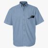 Men's Denim Short Sleeve Shirt Thumbnail