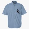 Men's Denim Short Sleeve Shirt Thumbnail