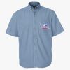 Men's Denim Short Sleeve Shirt Thumbnail