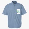 Men's Denim Short Sleeve Shirt Thumbnail