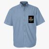 Men's Denim Short Sleeve Shirt Thumbnail