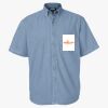 Men's Denim Short Sleeve Shirt Thumbnail