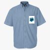 Men's Denim Short Sleeve Shirt Thumbnail