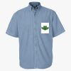 Men's Denim Short Sleeve Shirt Thumbnail